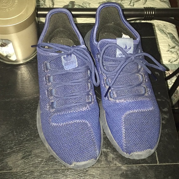 Midnight Blue Tubular Adidas Shadow - Picture 4 of 7